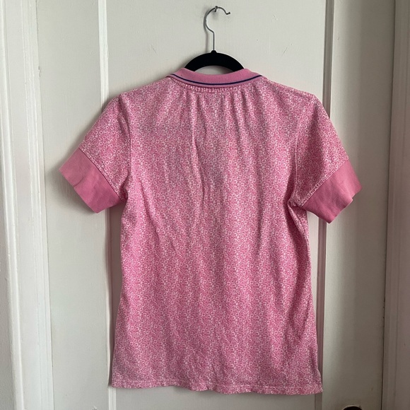 U.S. Polo Assn. Pink Patterned Woman's Polo - Picture 4 of 5